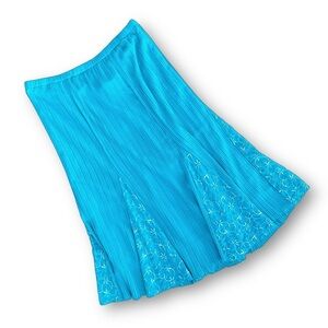 Elegant Blue Women's Skirt